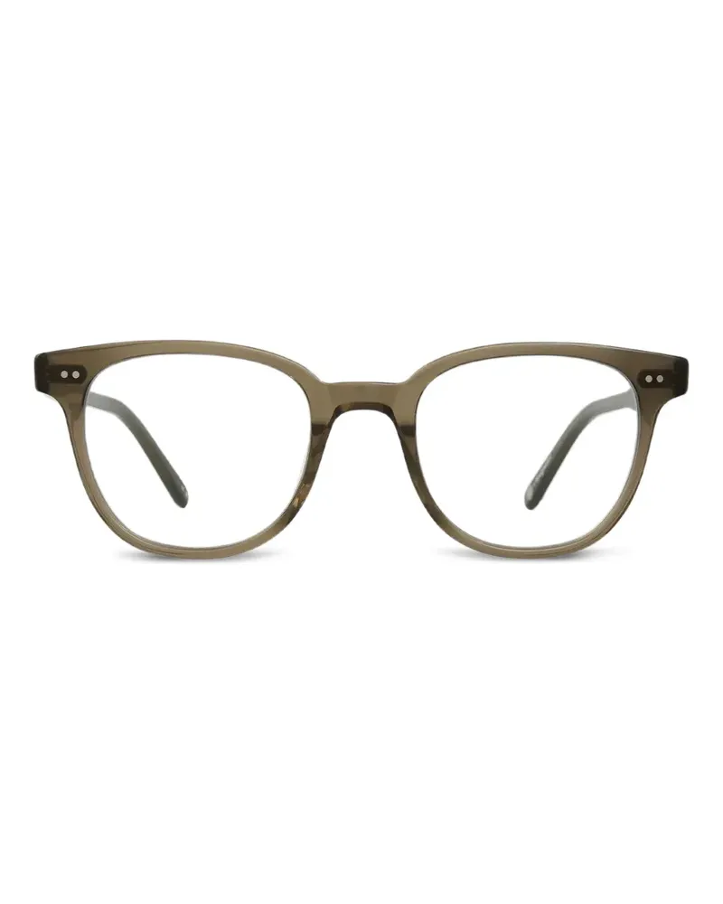 Garrett Leight Embury square-frame glasses - Grau Grau