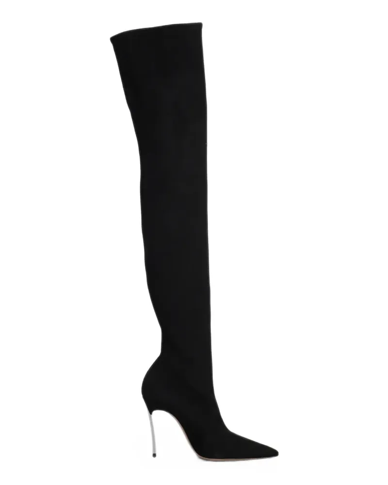 Casadei Blade over-the-knee boots - Schwarz Schwarz