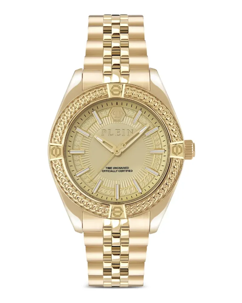 Philipp Plein Plein Icon Chain Armbanduhr 43mm - Gold Gold