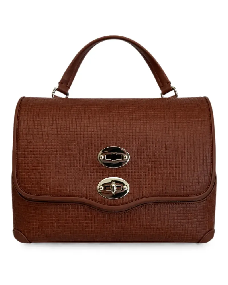 Zanellato Postina Handtasche - Braun Braun