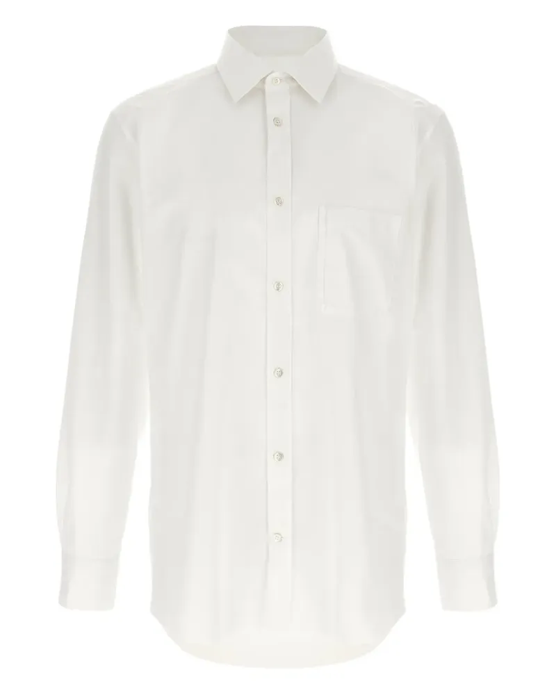 Maison Margiela patch-pocket shirt - Weiß Weiß