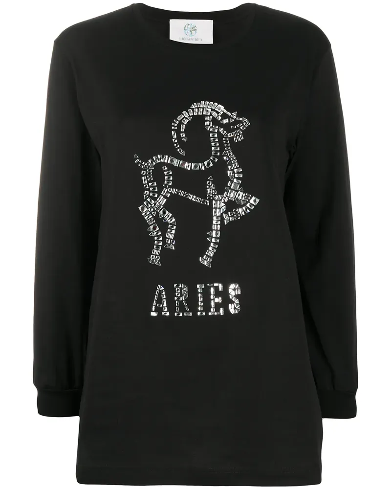 Alberta Ferretti Aries' Pullover - Schwarz Schwarz