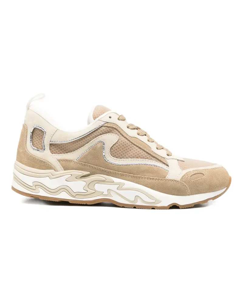 Sandro Flame Sneakers - Nude Nude