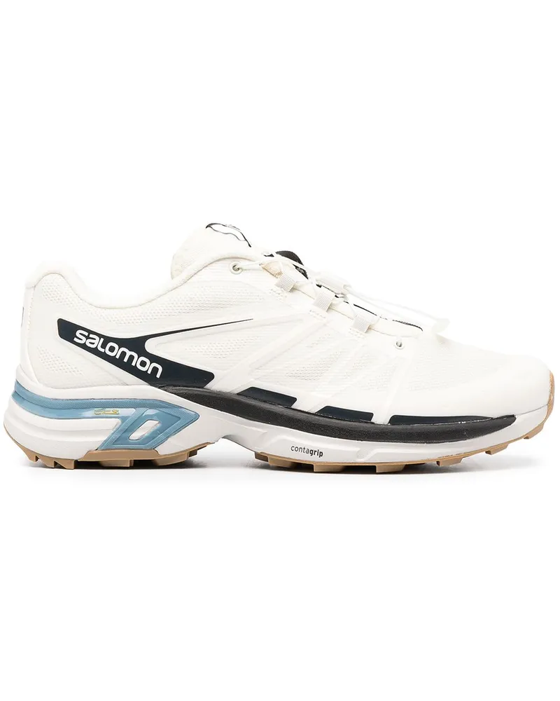 Salomon Sneakers mit Logo - Nude Nude