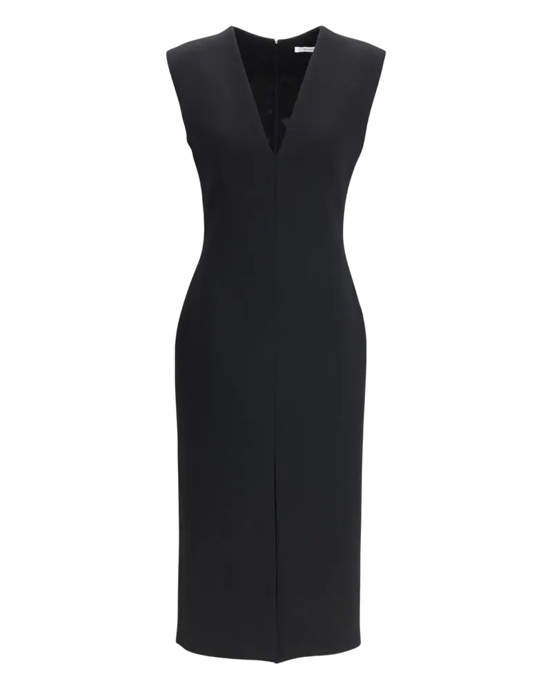 Givenchy V-neck midi dress - Schwarz Schwarz