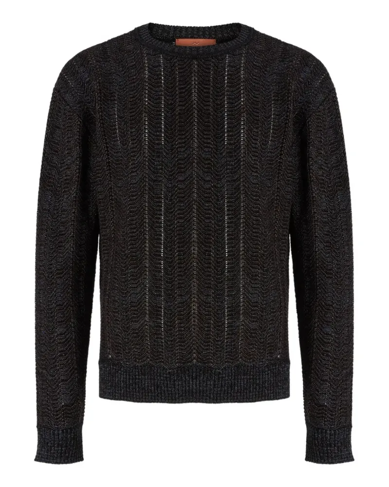 Missoni Pullover mit Chevron-Muster - Braun Braun