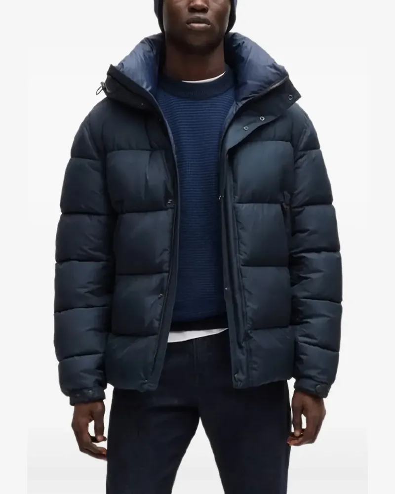 HUGO BOSS Wasserabweisende Jacke - Blau Blau