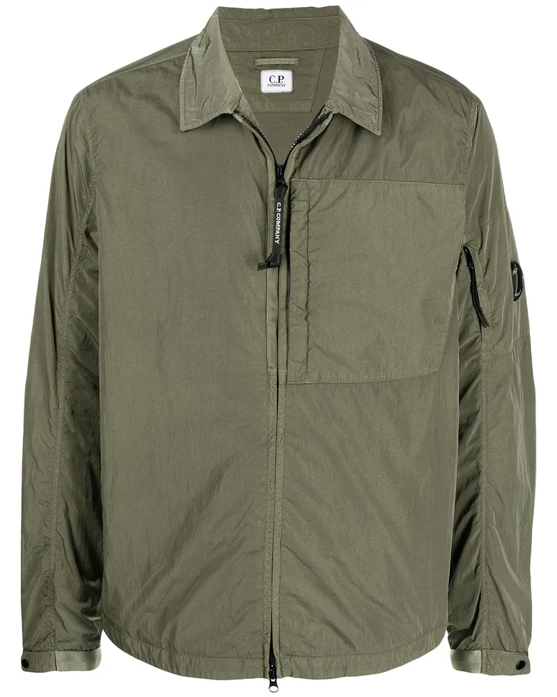 C.P. Company Schmale Jacke mit Reißverschluss - Grün Grün