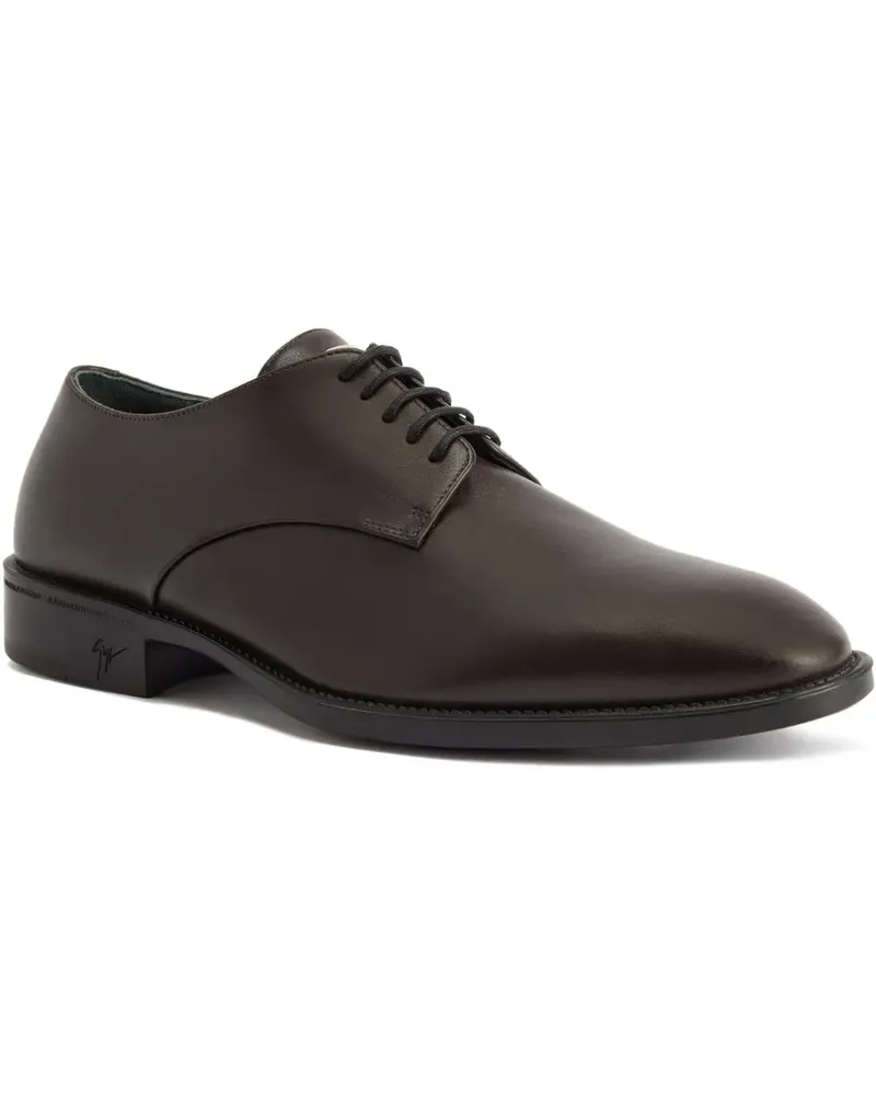 Giuseppe Zanotti Schnürschuhe aus Leder - Braun Braun