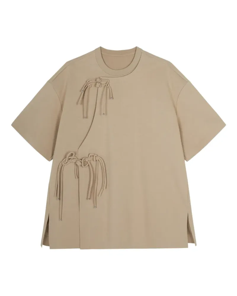 JNBY Klassisches T-Shirt - Braun Braun