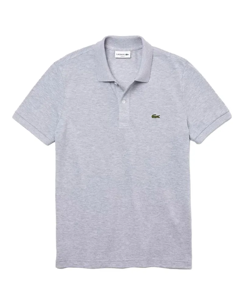 Lacoste buttoned polo T-shirt - Grau Grau