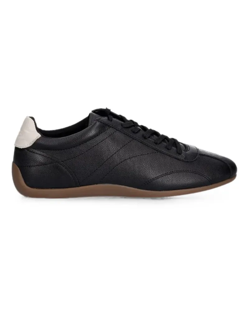 Vagabond Hollie panelled lace-up sneakers - Schwarz Schwarz
