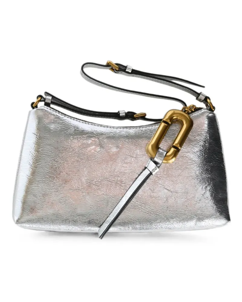 Marc Jacobs crinkled-effect mini bag - Silber Silber