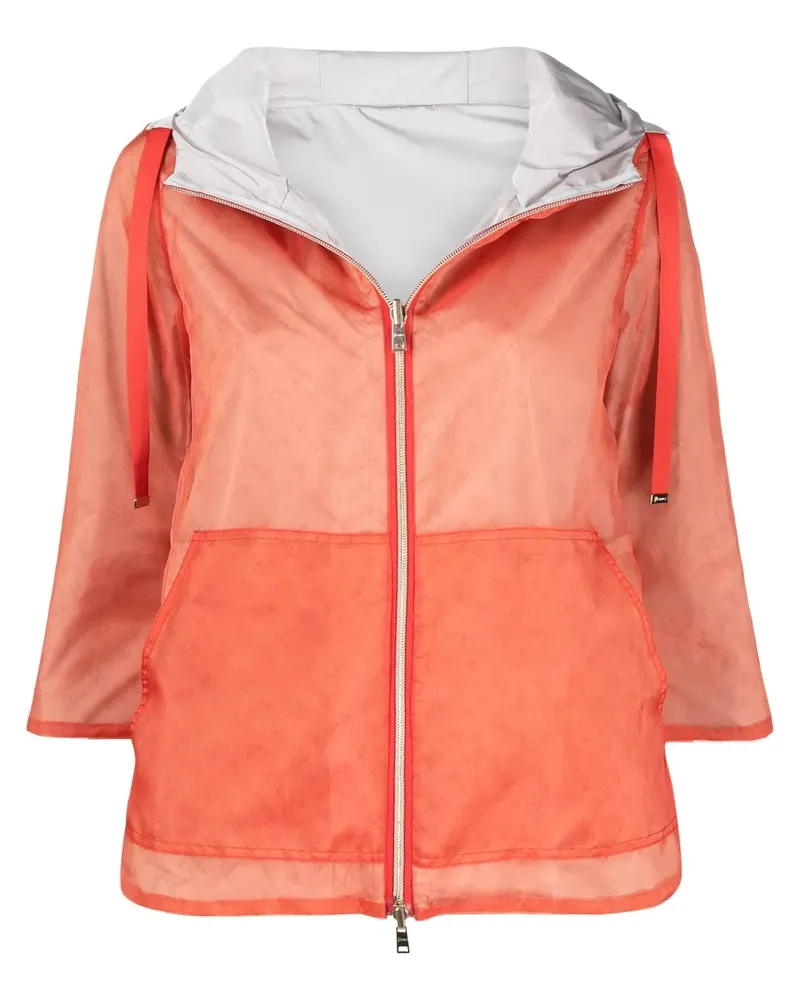 Herno Wendbare Kapuzenjacke - Orange Orange