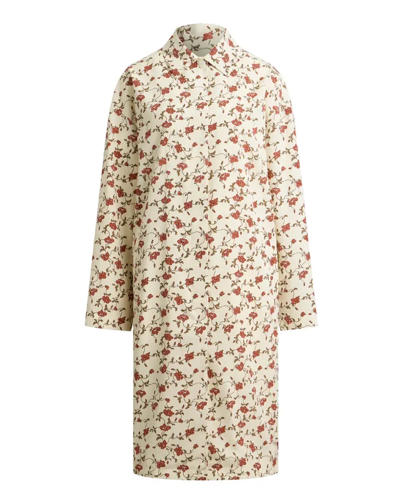 12 STOREEZ Cvetochek floral-print dress - Nude Nude