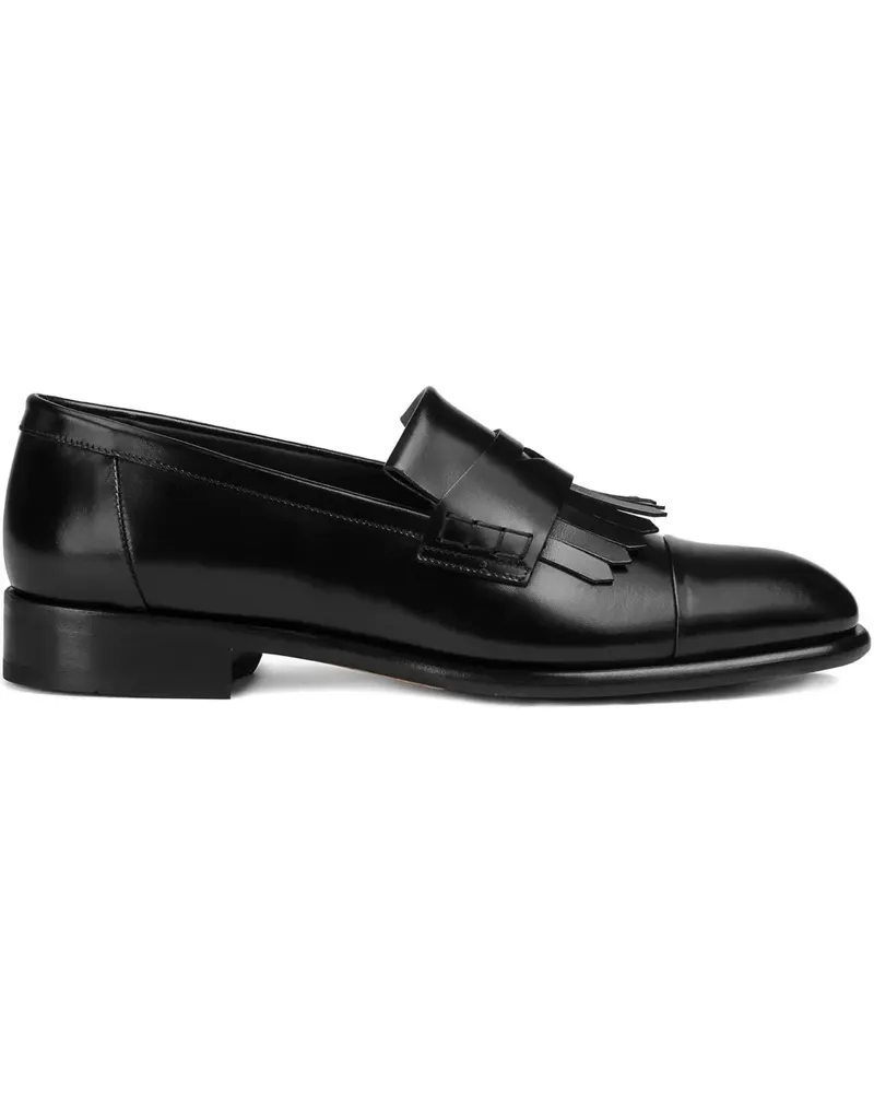 Doucal´s Loafer mit Fransen - Schwarz Schwarz