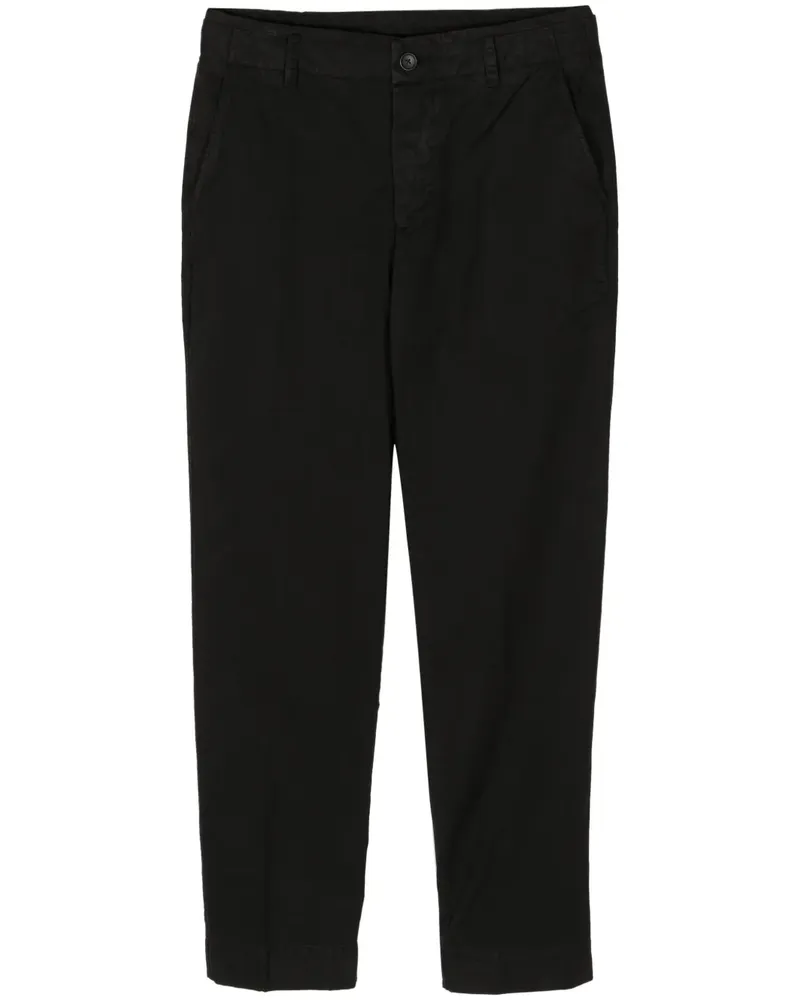 James Perse Tapered-Hose aus Canvas - Schwarz Schwarz