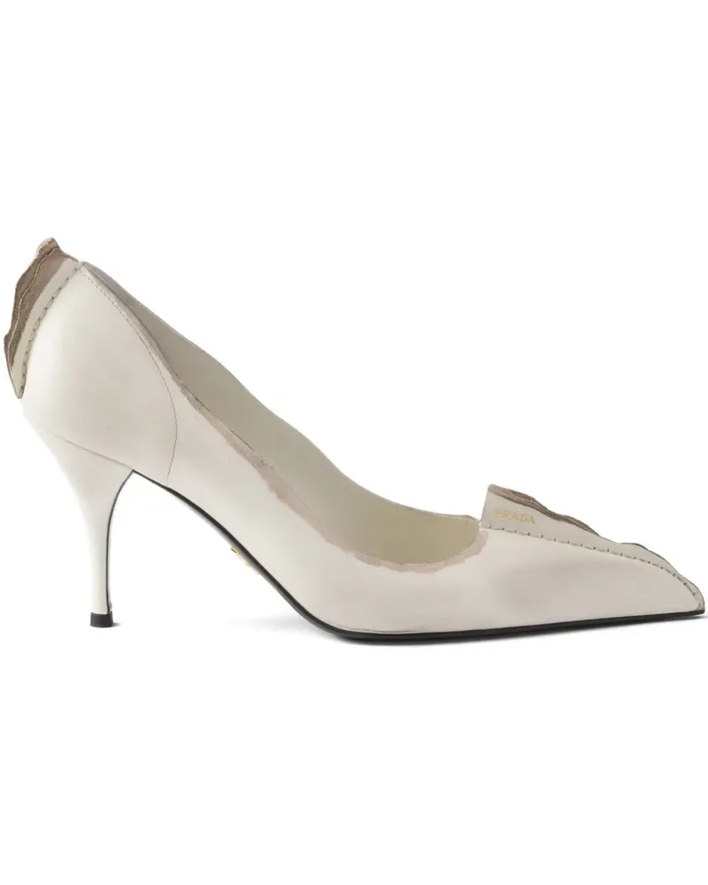 Prada Antiqued Pumps 85mm - Nude Nude