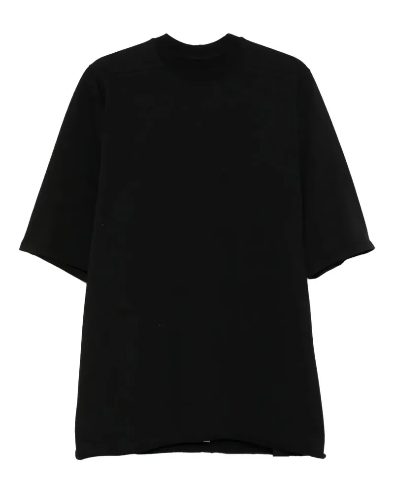 Rick Owens Klassisches T-Shirt - Schwarz Schwarz
