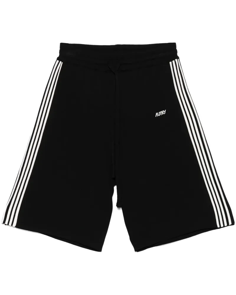 AUTRY Gerippte Shorts - Schwarz Schwarz