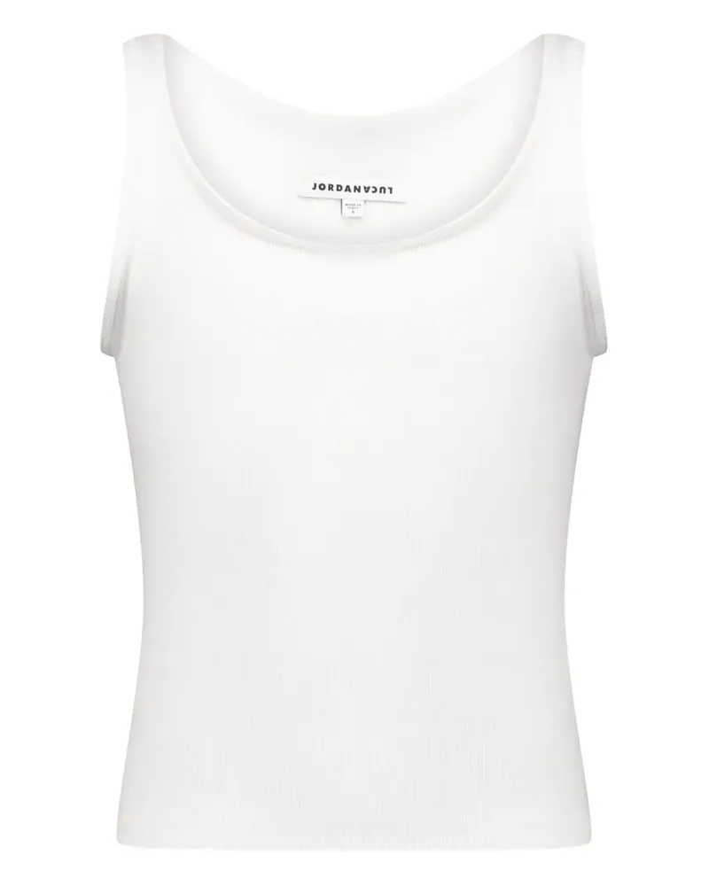 JORDANLUCA Blur Tanktop - Weiß Weiß