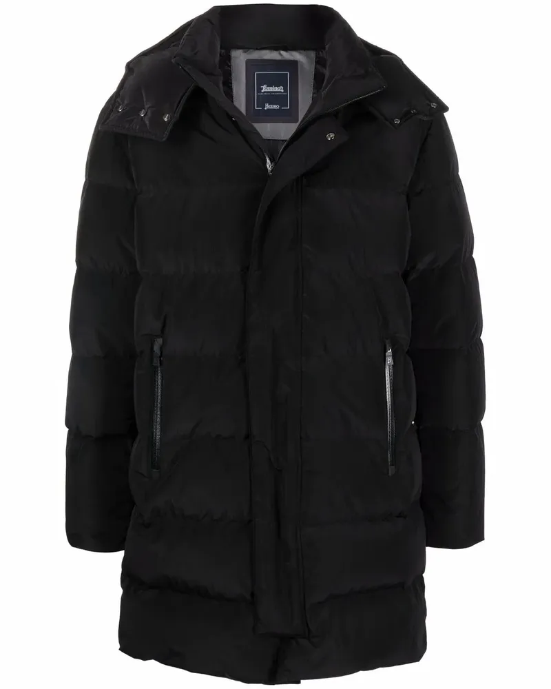 Herno Gesteppter Daunenparka - Schwarz Schwarz