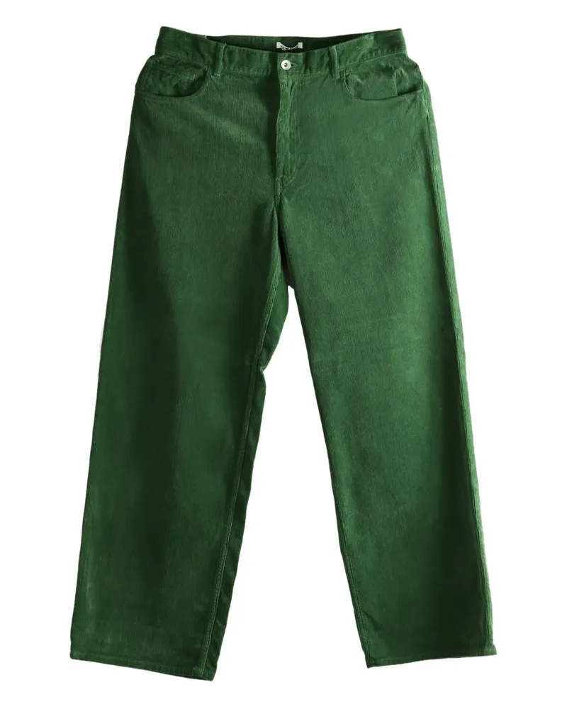 AURALEE Hose aus Cord - Grün Grün