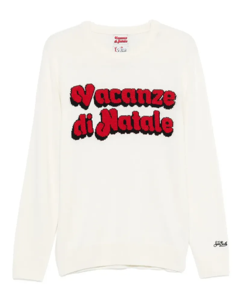 MC2 Saint Barth Heron Pullover - Weiß Weiß
