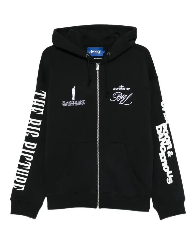 AWAKE NY The Big Picture hoodie - Schwarz Schwarz
