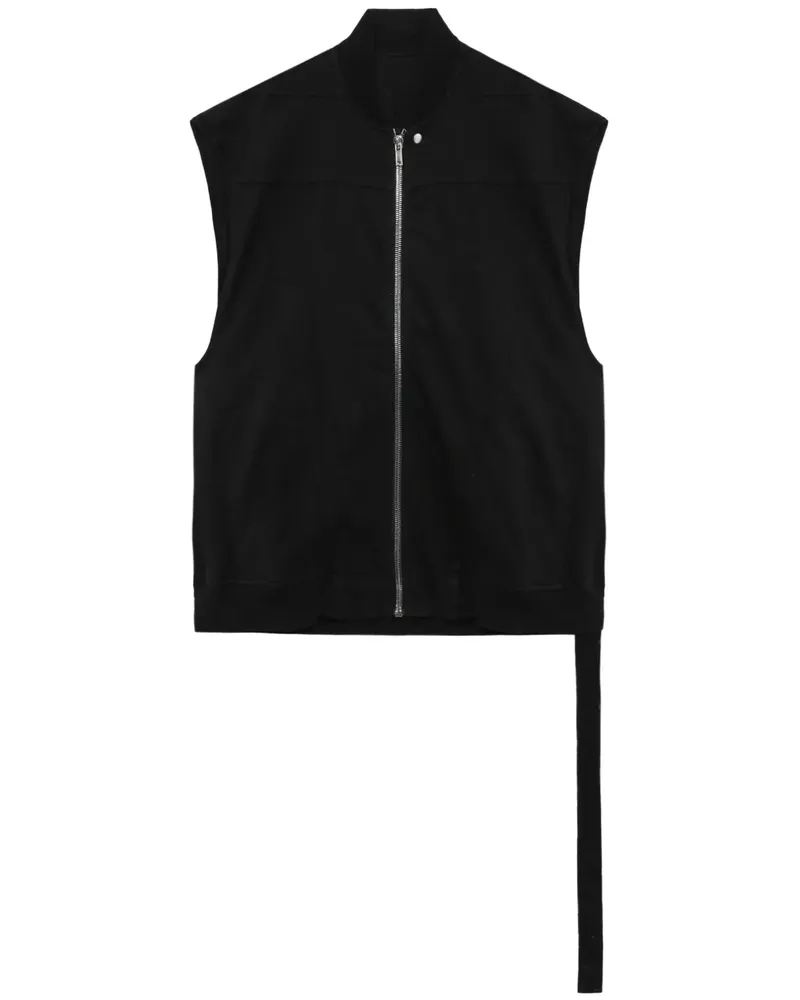 DRKSHDW by Rick Owens Weste mit Reißverschluss - Schwarz Schwarz