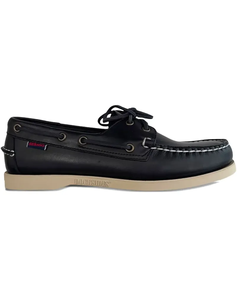 Sebago Docksides Portland Segelschuhe - Blau Blau