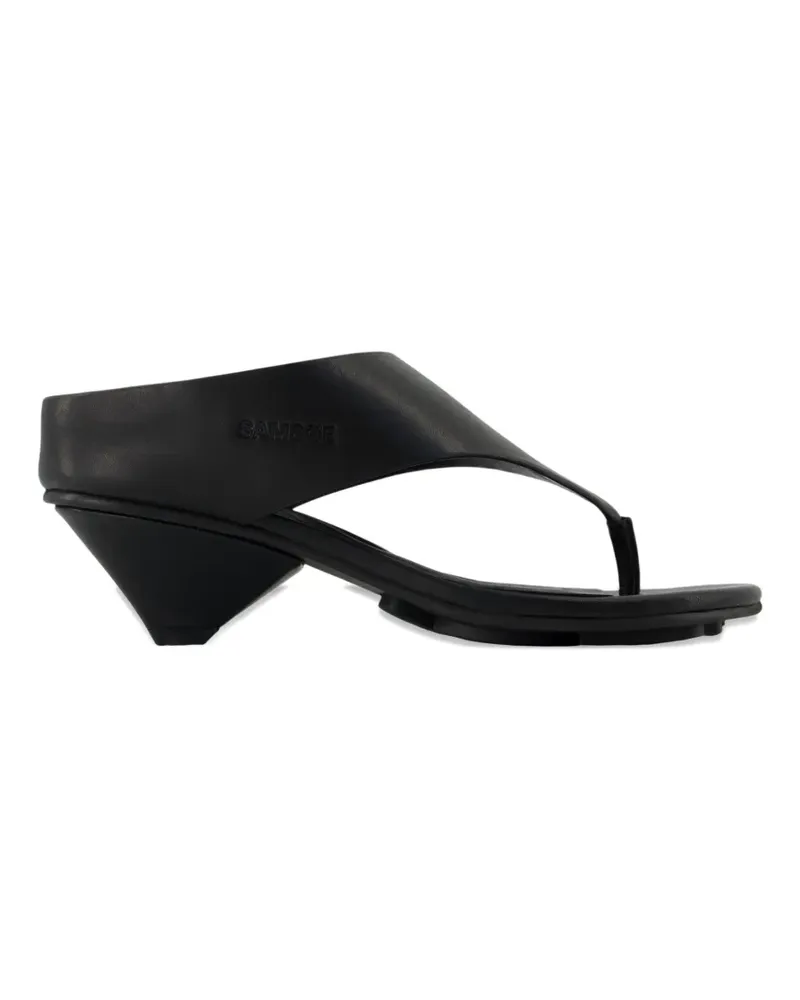 Samsøe & Samsøe Sadagmar wedge sandals - Schwarz Schwarz