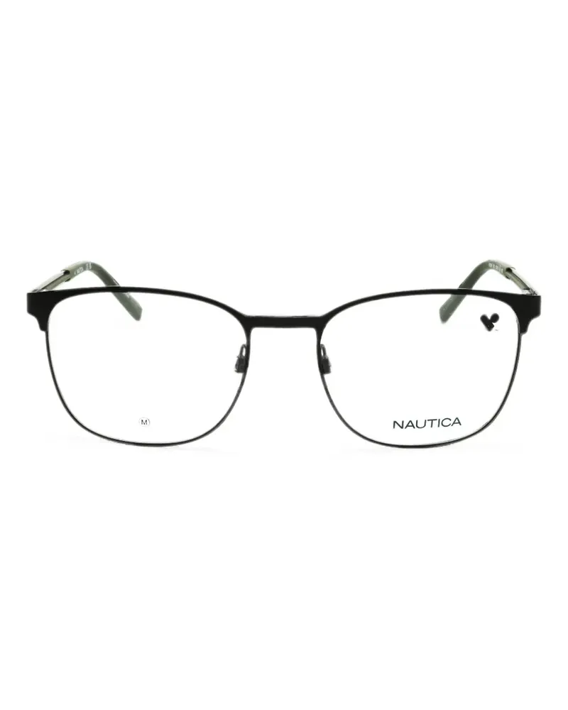 Nautica round-frame glasses - Schwarz Schwarz