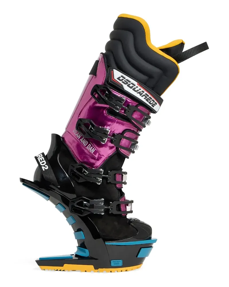 Dsquared2 Stiefel mit Schnallen - Schwarz Schwarz