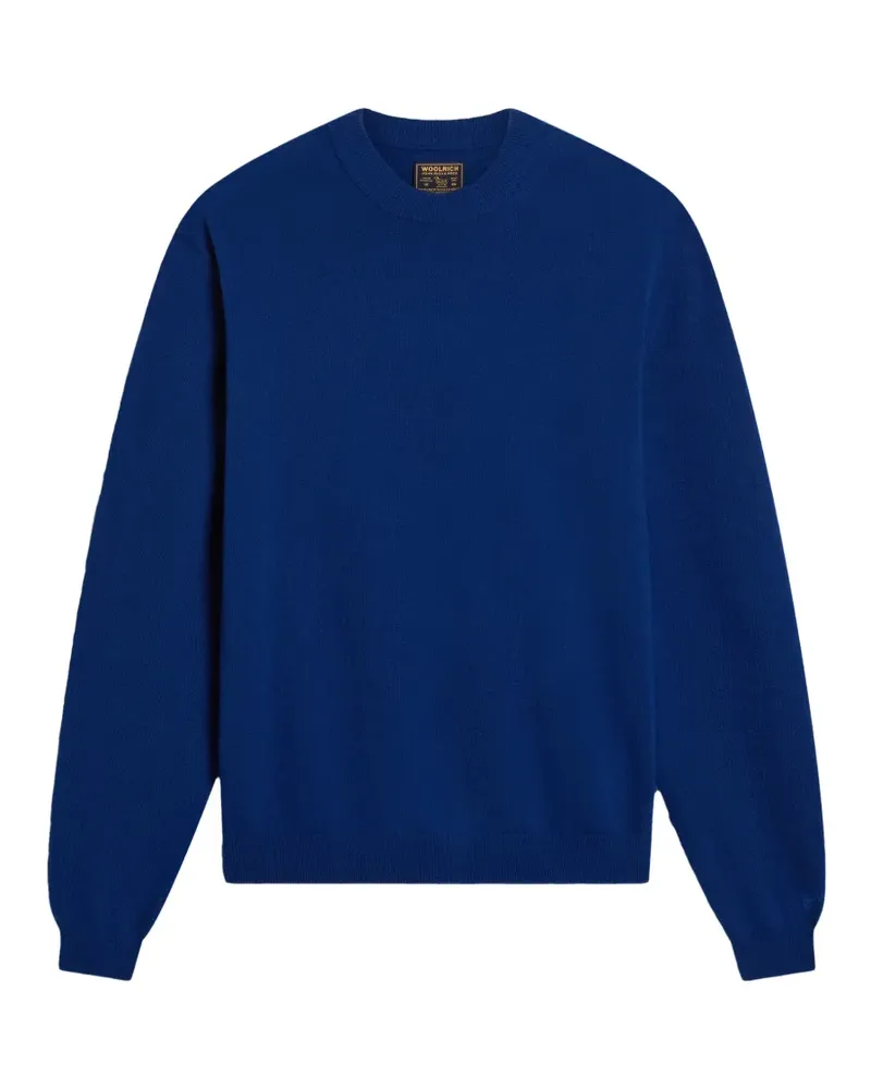Woolrich Pullover mit rundem Ausschnitt - Blau Blau