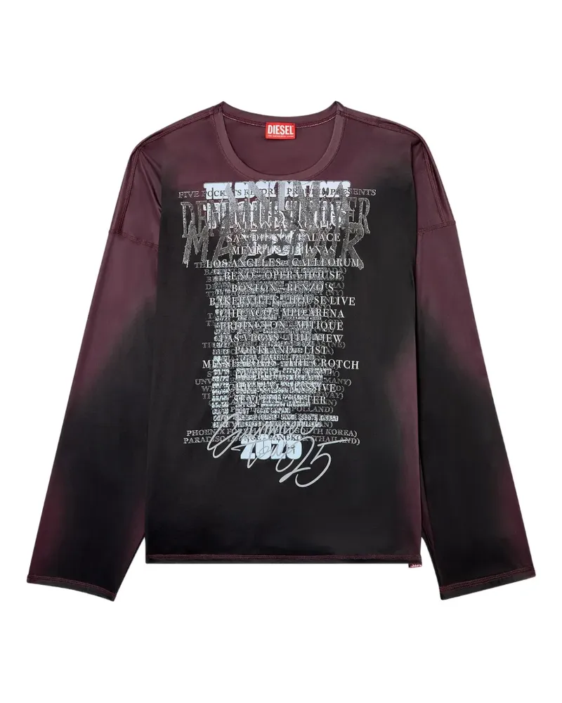 Diesel Remaster Capsule T-Olavi-AA T-Shirt - Schwarz Schwarz