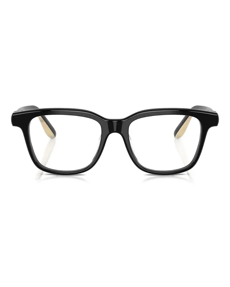 Brunello Cucinelli Brille mit eckigem Gestell - Schwarz Schwarz
