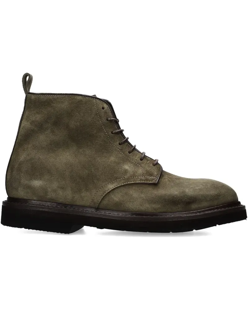Premiata Stiefel mit Schnürung - Grün Grün