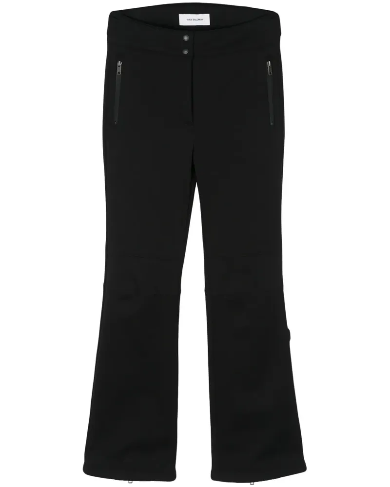 Yves Salomon Ausgestelltes Skihose - Schwarz Schwarz