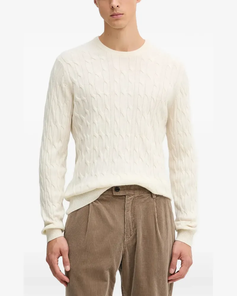 Hackett crew-neck sweater - Nude Nude