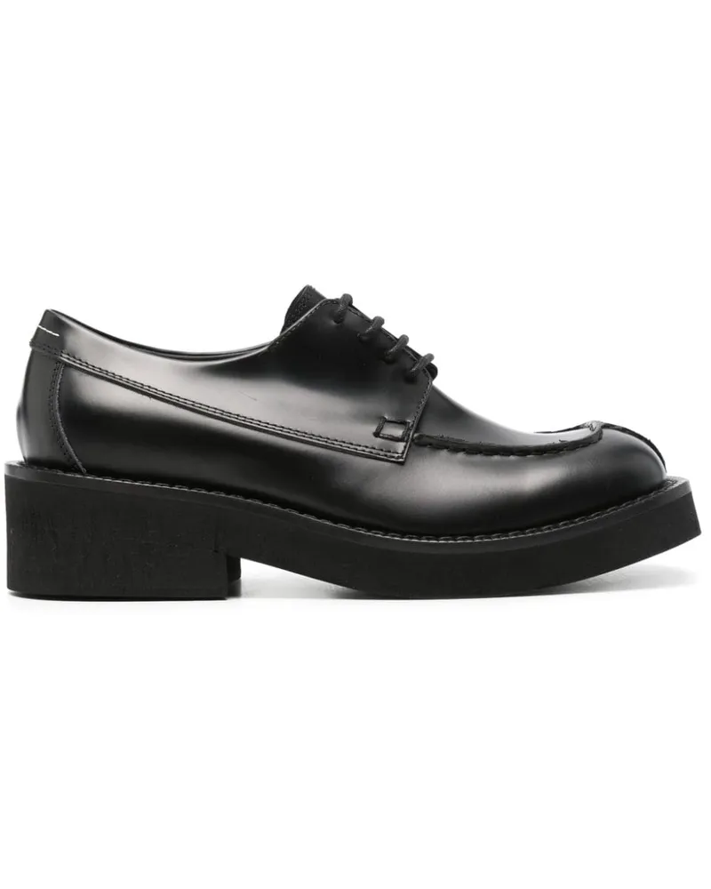 Maison Margiela Klassische Derby-Schuhe 50mm - Schwarz Schwarz