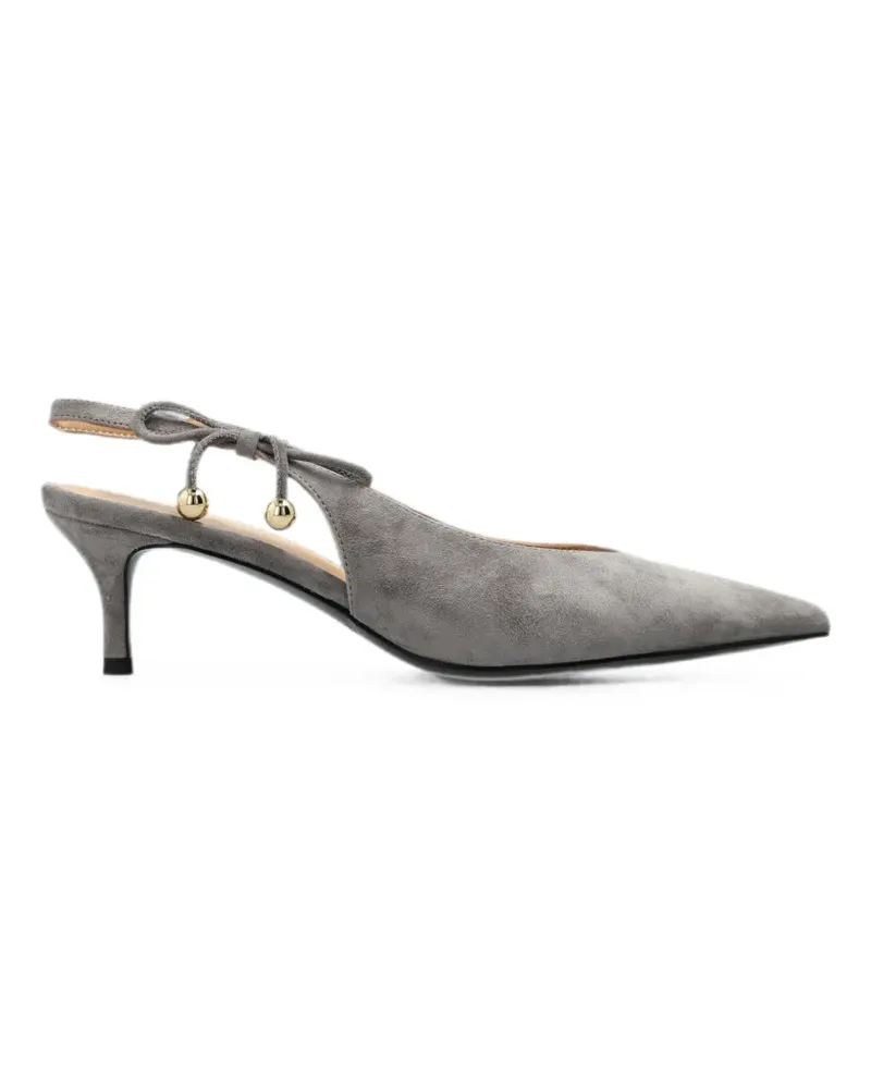 Furla Pumps mit Schleifendetail - Grau Grau