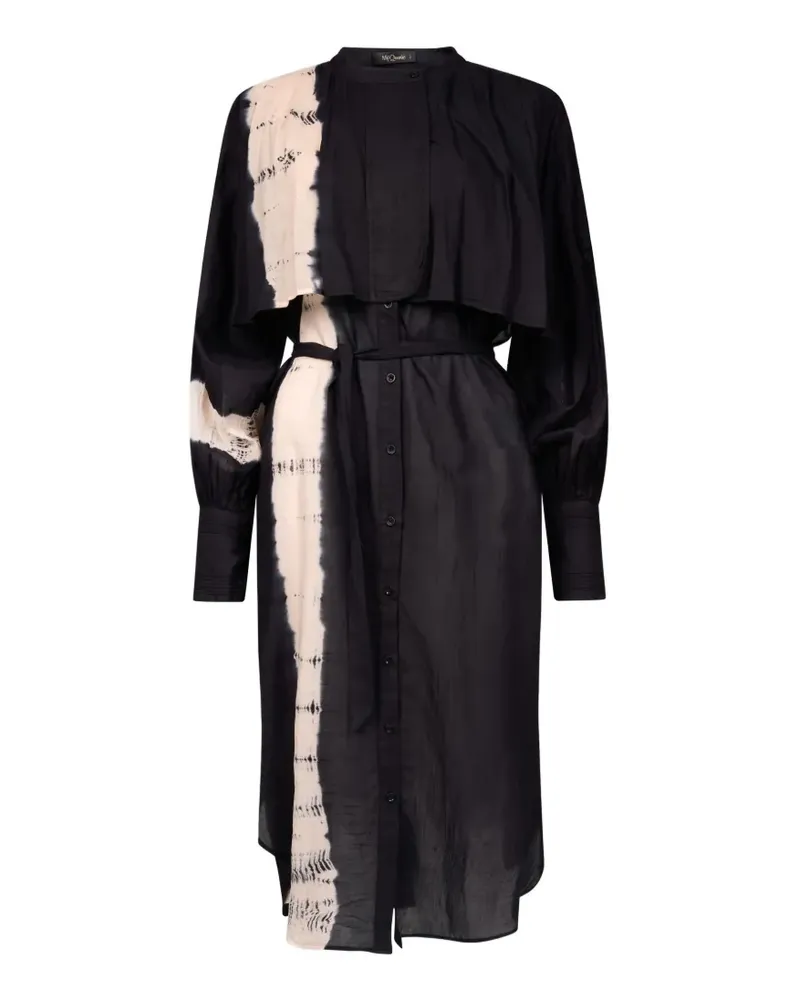 Mes Demoiselles Laly Minikleid mit langen Ärmeln - Schwarz Schwarz