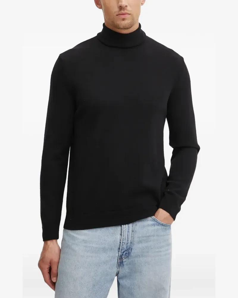 Benetton roll-neck sweater - Schwarz Schwarz