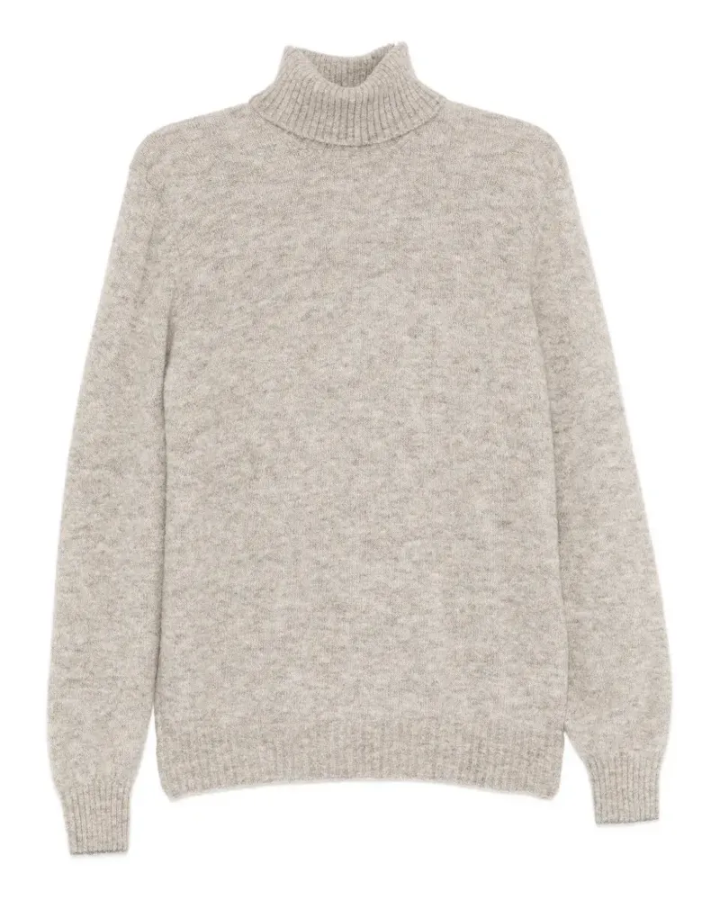 Brunello Cucinelli roll-neck knitted jumper - Grau Grau