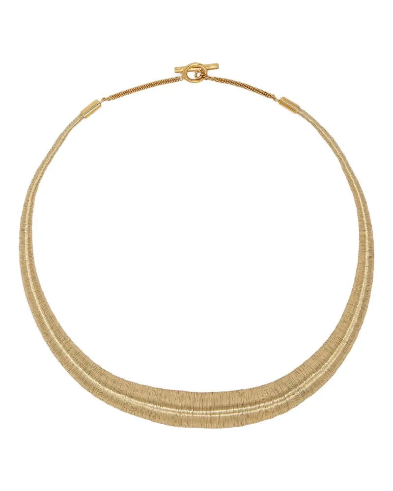 Jil Sander Klassische Halskette - Gold Gold
