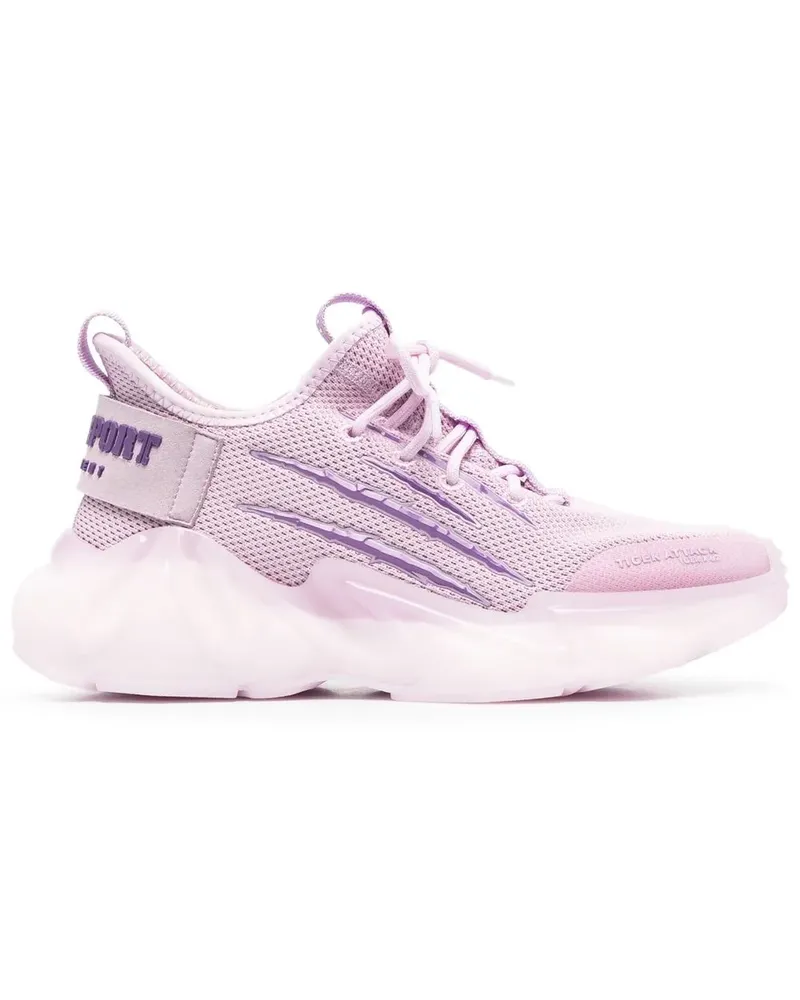 Philipp Plein Sneakers mit Logo-Patch - Violett Violett