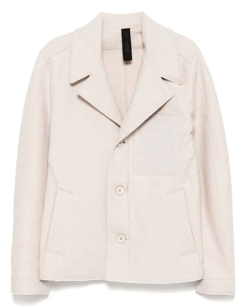 TRANSIT Jacke mit Knopfleiste - Nude Nude