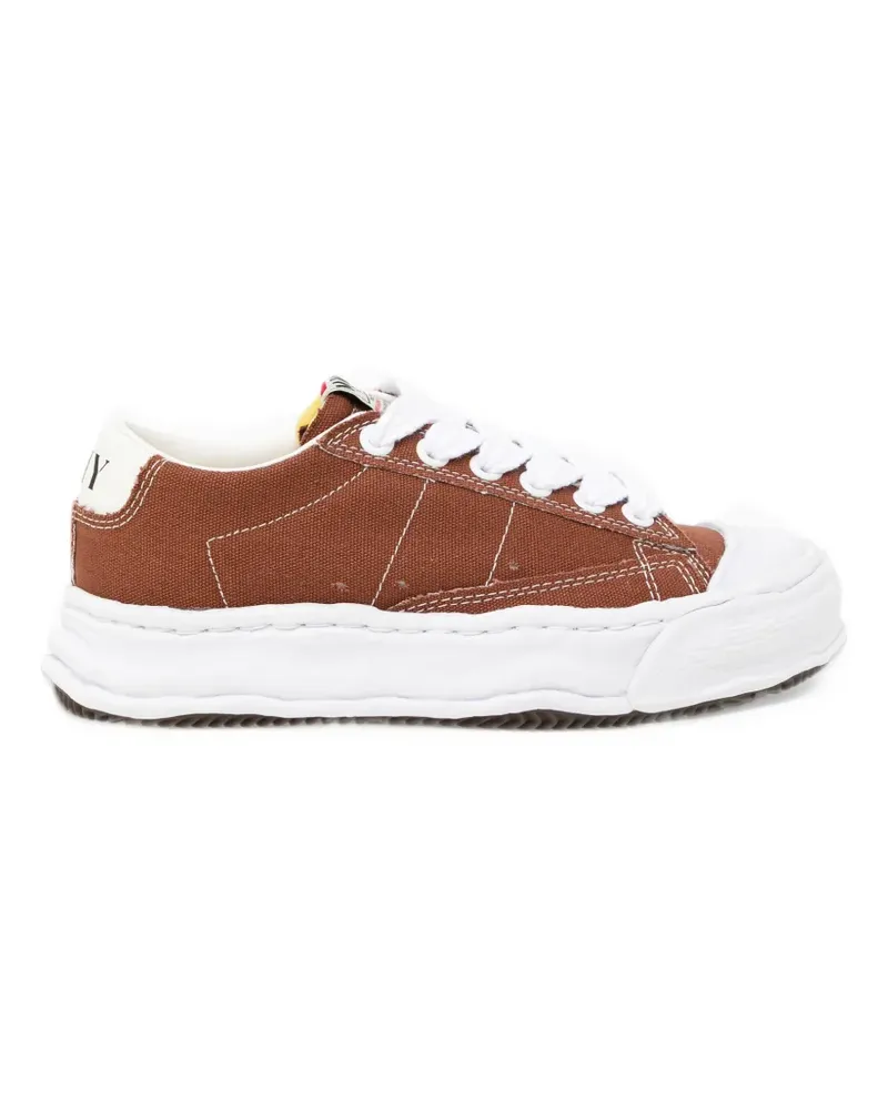 MIHARAYASUHIRO Sneakers mit Einsätzen aus Canvas - Braun Braun