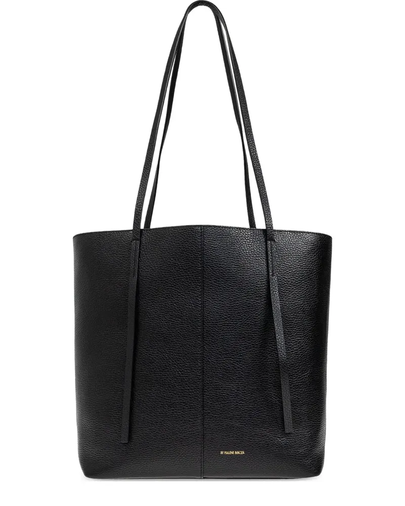 By Malene Birger Strukturierte Edel Tote Bag - Schwarz Schwarz